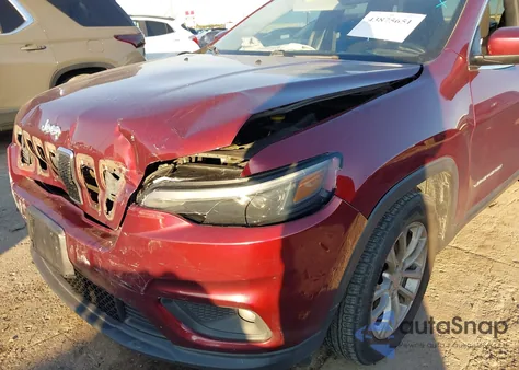 2019 Jeep Cherokee Latitude Fwd from USA, damaged, VIN 1C4PJLCB0KD108933